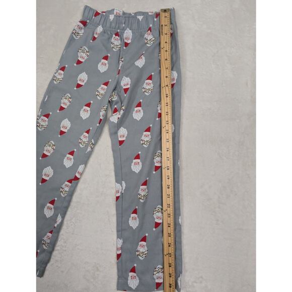 Unisex Kids Santa Christmas Pajama Set Size M (8) - Picture 4 of 14
